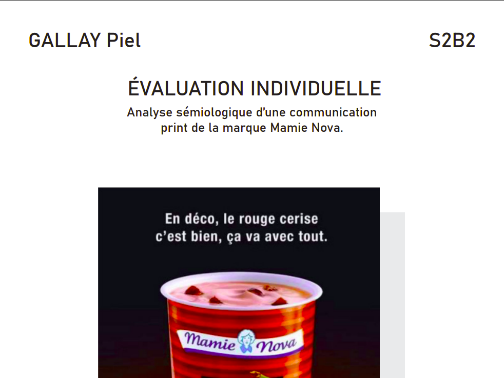 Analyse sémiologique