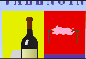 Affiche d'un village